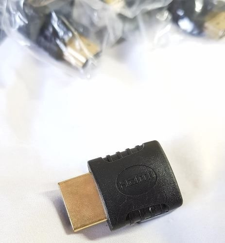 Imagem 5 de 9 de Adaptador Curva Hdmi Em L 90 Graus Macho X Femea Tv Parede