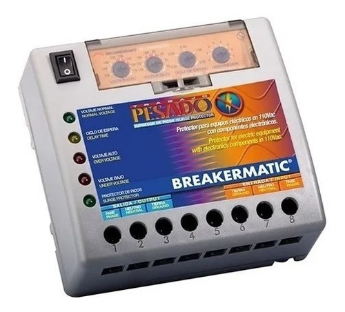 Protector 110v Breakermatic Para Aire , Trafico Pesado