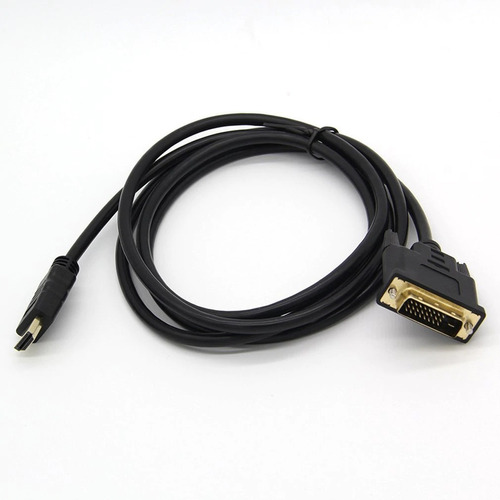 Cable Dvi A Hdmi Macho A Macho 1.8 Metros 24+1 Bidireccional