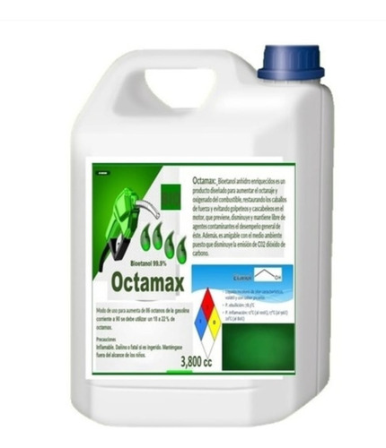 Octamax Elevador El Octanaje Automotriz 