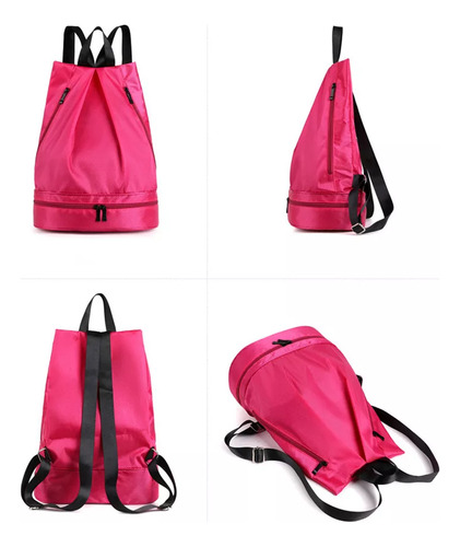 M Mochila De Natación Con Compartimento Para Zapatos -