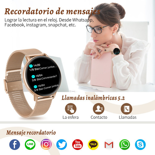 Smartwatch Deportivo Con Llamada Bluetooth Ip67