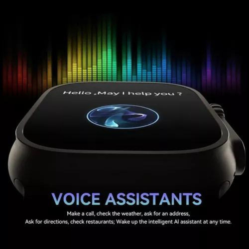 Imagem 4 de 8 de Amax Ultra Smartwatch + 1 Pulseira Brinde (preto)