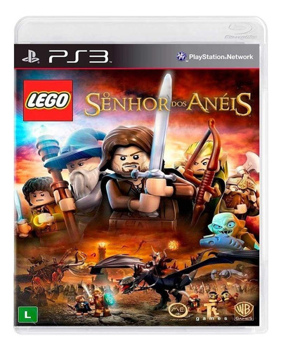 Lego O Senhor Dos Anéis Ps3 Mídia Física