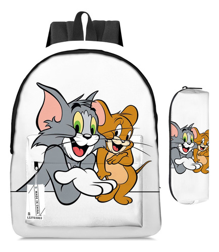 Mochila Infantil Factory Direct Cartoon Tom And Jerry Pri