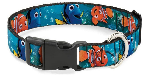 Collar De Perro Con Hebilla Clip De Plastico Nemo Dory Pose