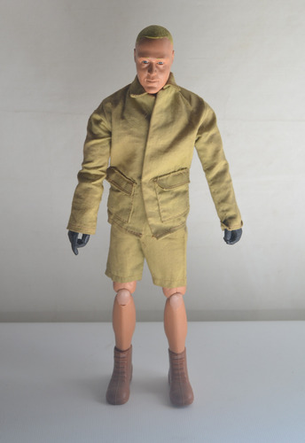 Figura Power Team Gi Joe Action Man Dynaman Temerario 12 Pul (Usado)