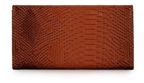 Billetera Mujer Alda Serpent Whisky Carven