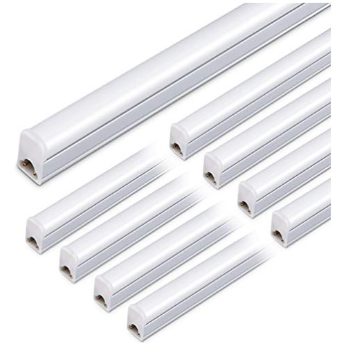 (paquete De 8) Tubo Led T5 De 3 Pies, 15w, 1800lm, 6500...