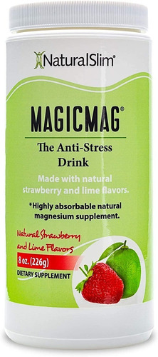 Magicmag Citrato Magnesio 226 Gramos Vegano Importado