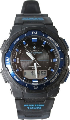 Reloj Casio Sgw500-1 Brujula Termometro  Somos Tienda