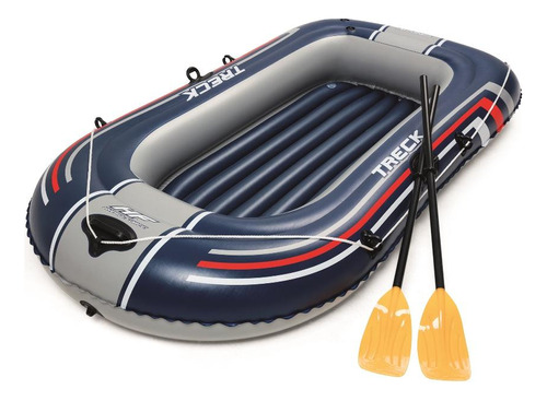 Bote Inflable Con Remos E Inflador Treck X1 2.28x1.21m Bestw