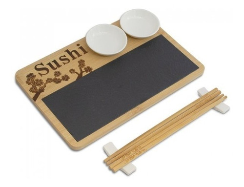 Set Sushi 2 Personas 8 Piezas Bambú Pettish Online Cg