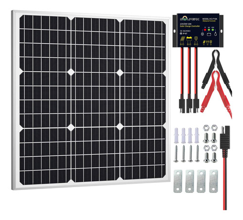 Paneles Solares De 50 W 12 V Vehiculos Recreativos 