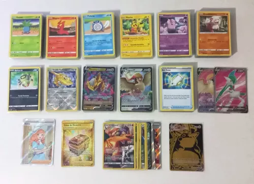 Cartas Ultra Raras Pokémon Galeria de Treinador - Pokémon TCG Original  Copag - Desconto no Preço