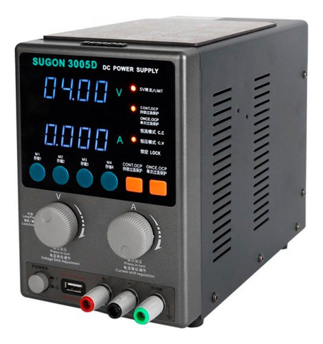 Fonte Bancada Alimentação Sugon 3005d 30v 5a 110v 220v