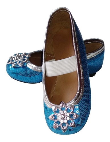 Zapatos Elsa Frozen Para Niña Princesa Disney Mod. 3