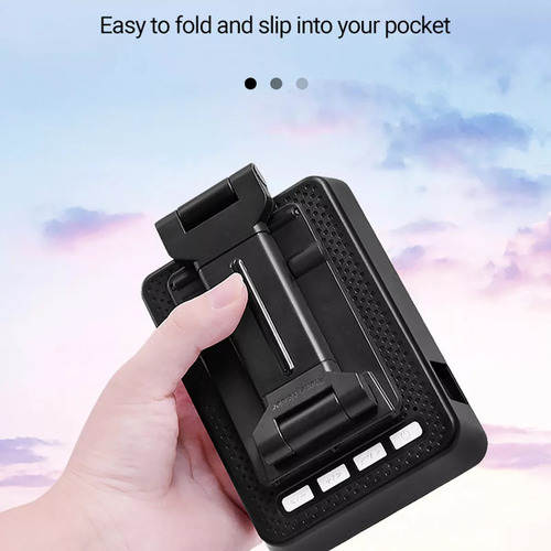 Bocina Portátil Con Soporte De Teléfono Celular
