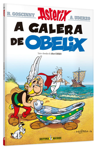 A galera de Obelix (Nº 30 As aventuras de Asterix), de Uderzo, Albert. As aventuras de Asterix (30), vol. 30. Editorial Editora Record Ltda., capa mole em português, 1997