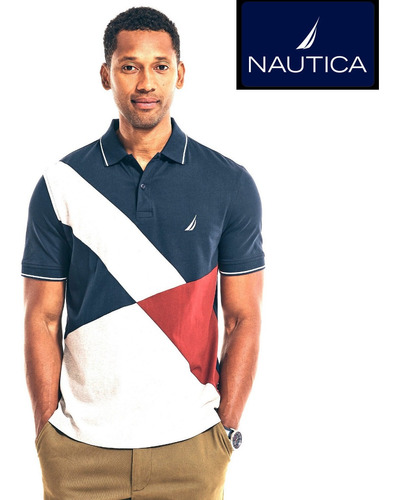 Franela Chemise Camisa Caballero Nautica- Talla L - Original