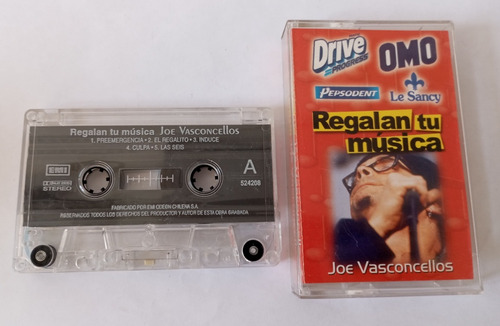Joe Vasconcellos Grandes Exitos Cassette Musical Original 