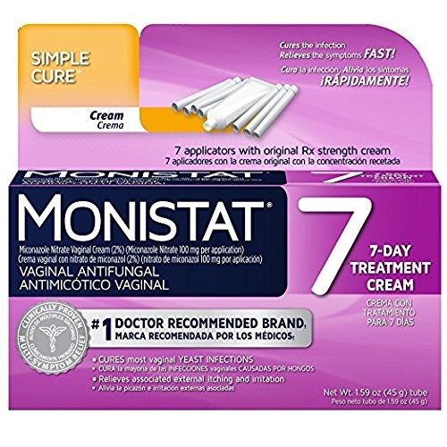 Monistat 7 Cura Simple Femenino Antimicótica Crema Con Rx Cr