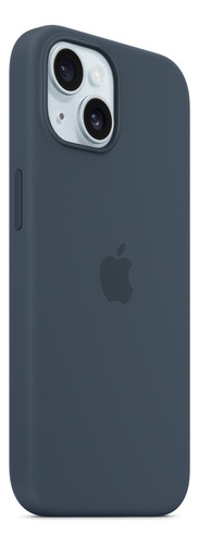 Apple - Funda Silicona Iphone 16 Pro Max Azul Oscuro Lisa