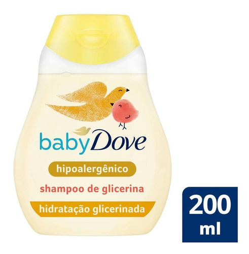 Shampoo Dove Baby Hidratação Glicerinada 200ml