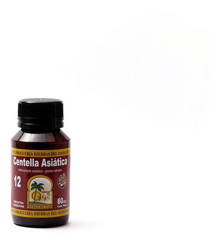 Tintura Madre Centella Asiática X 60 Cc Hierbas Del Oasis