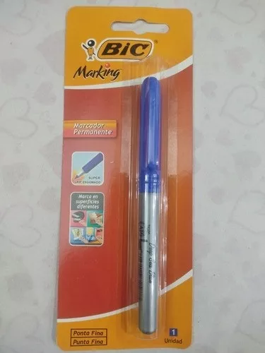 Comprar Marcador Bic Permanente Colores Pasteles - 6unidades