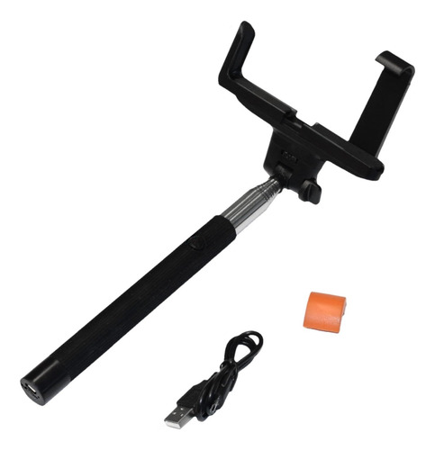 Monopié Selfie Mano Extensible Con Obturador Bluetooth Móvil