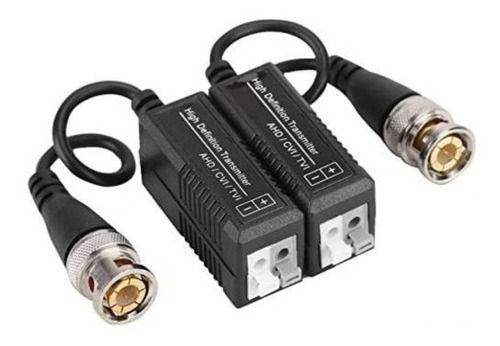 Video Balun Pasivo Hd- Cvi/tvi-ahd Para Cámaras De Seguridad