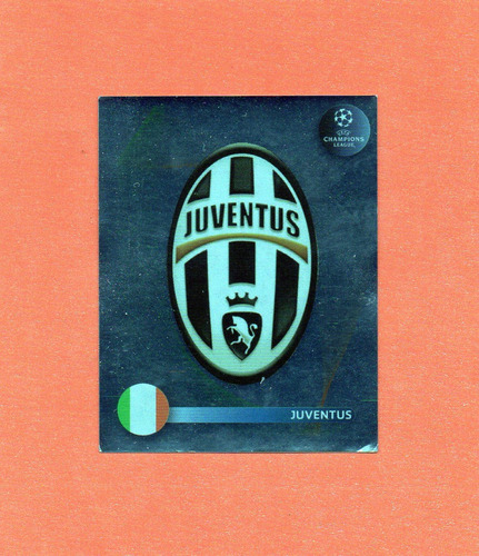 Champions 2008/09. Figurita N°315 Escudo De Juventus. Mira!!