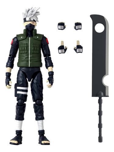 Bandai Anime Heroes Naruto Kakashi Hatake Fourth Great Ninja