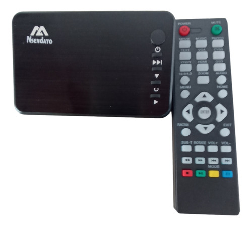 Hd Media Player Full Hd 1080 Hdmi Vga Rmvb Mkv Avi Divx Mpeg