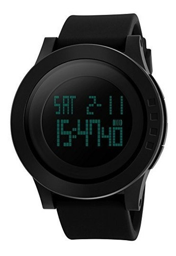 Reloj Digital Aposon P/hombre, Impermeable, 12h/24h 164 Ft