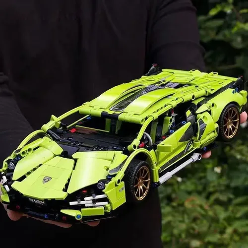 Caja Lamborghini Pequeña Color Vaca Verde 1:14 Empaque 1280