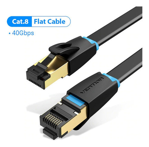 Cable Lan Giga Ethernet Cat 8 Deluxe Vention - 1 Metro