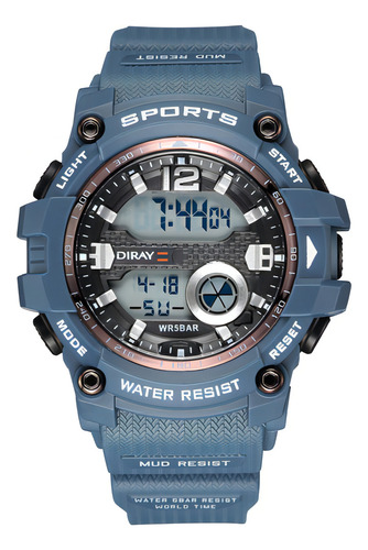 Reloj Deportivo Diray Hombre Moda Original Color de la correa Azul