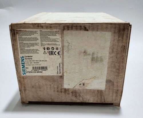 Siemens Contator Trifásico 220v 3ts50 22-0an2 2na+2nf