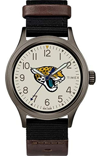 Reloj Timex Twzfjagmb Nfl Clutch Jacksonville Jaguars Para H