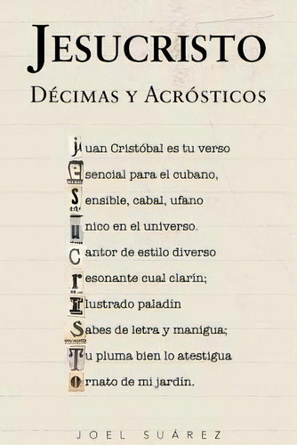 Jesucristo, De Joel Su Rez. Editorial Palibrio, Tapa Blanda En Español