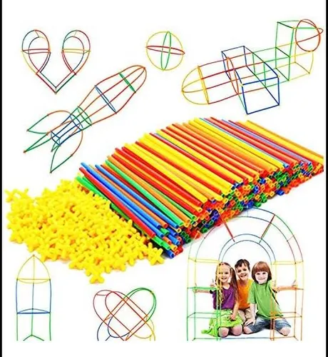 comprar Rainbow Toyfrog Construction Pajitas And Construction Conect