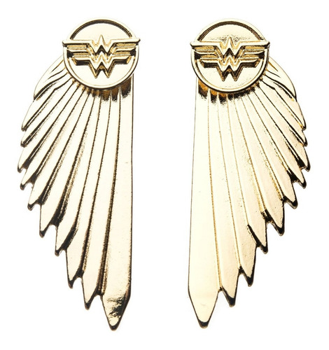 Imagen 1 de 2 de Wonder Woman 1984 Aretes Alas Mujer Maravilla