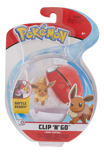 Set Pokémon Pokebola Y Figura Evee