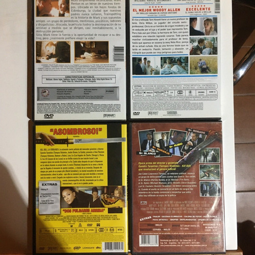 Lote Trainspotting Kill Bill Perros De La Calle Match Point (Usado)