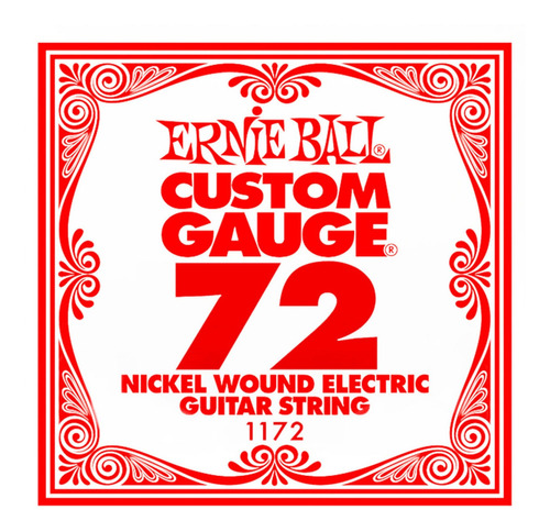 Cuerda Suelta Ernie Ball 072 Nickel Wound Guitarra Electrica