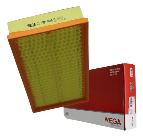 Filtro Ar Motor Gol Saveiro 1.6 1.8 Parati Santana 1.8 2.0