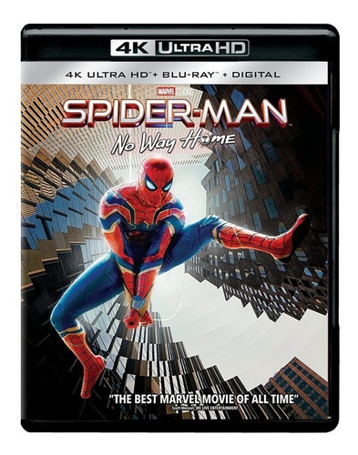 Spider-man Sin Camino A Casa Pelicula 4k Ultra Hd + Blu-ray