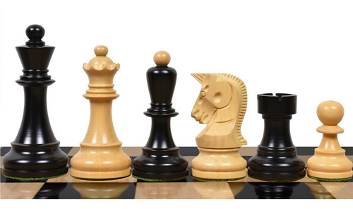 Juego Ajedrez Madera Profesional Piezas Croacia Ebony